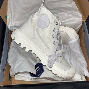 Palladium light teal hig sneakers brand new